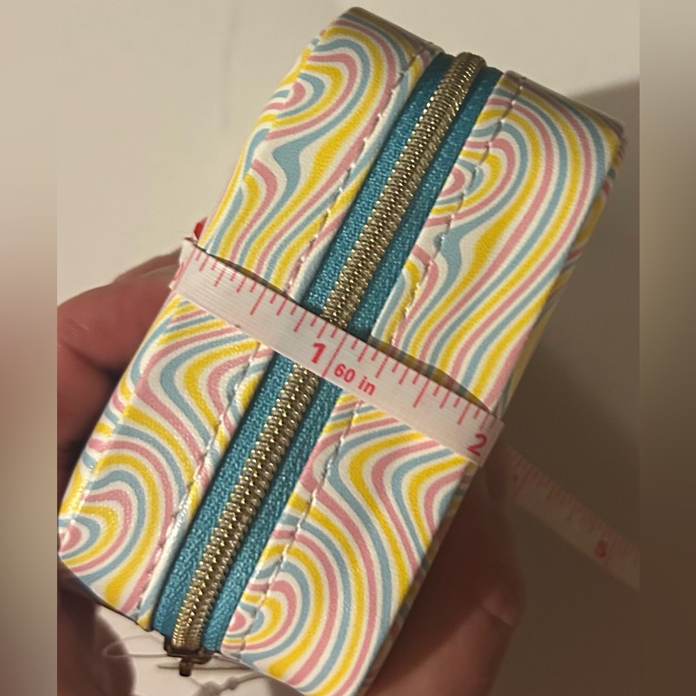 Travel Jewelry Organizer Case 60s Retro Print NWT - Picture 7 of 7